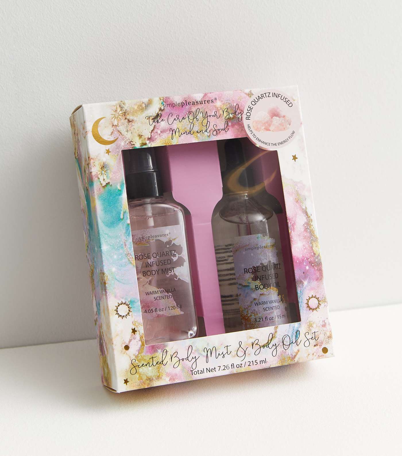 Simple Pleasures Scented Body Mist and Body Oil Set