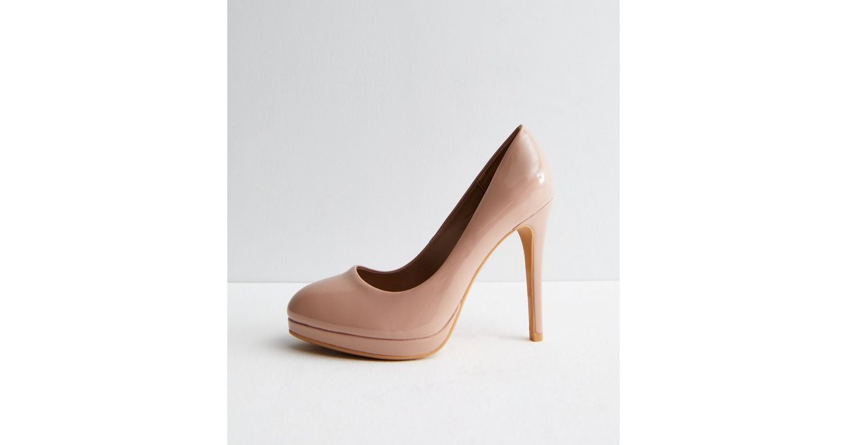 Platform Stiletto Heel Court Shoes