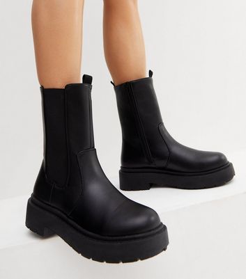 New look chunky 2024 flat chelsea boot