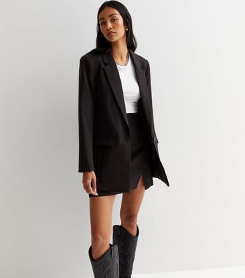 New look black blazer jacket best sale