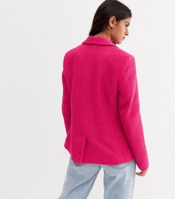 Old navy pink boucle on sale coat