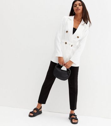 White tie hot sale waist blazer