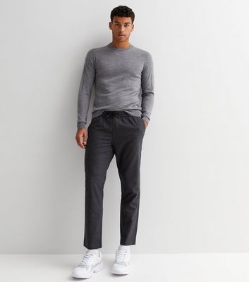 FLAT FRONT TROUSER IN CHARCOAL GREY – Billy Reid