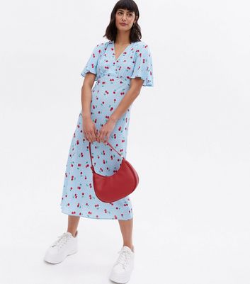 midi cherry dress
