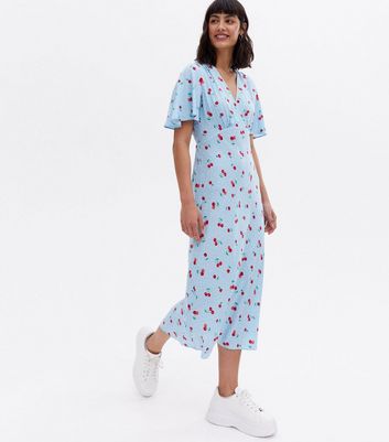 midi cherry dress