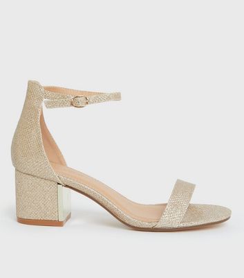 New look glitter block heel hotsell