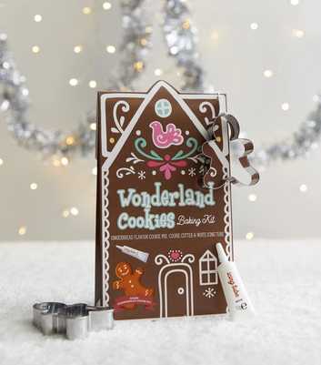 Brown Gingerbread Cookies Baking Kit