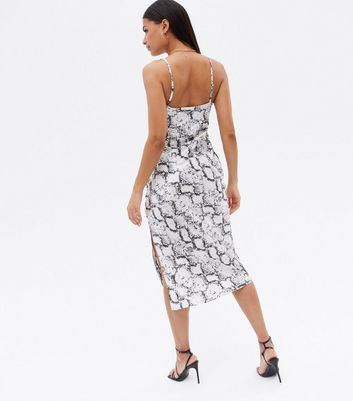 New look discount snake print dress