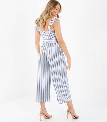 quiz stripe jumpsuit