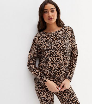 Leopard print 2025 pyjamas new look