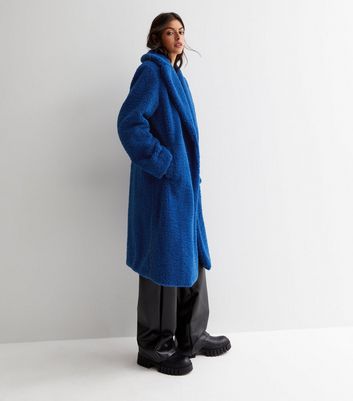 Blue teddy bear clearance coat