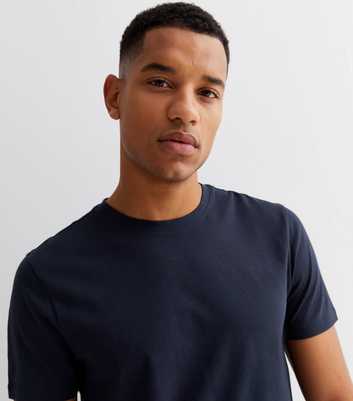 Bright Blue Short Sleeve Crew Neck T-Shirt