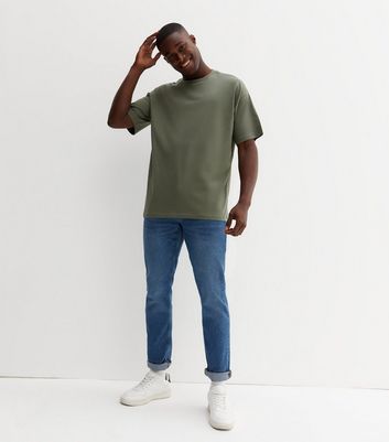 Oversized crew outlet neck mens