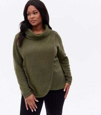 New look khaki clearance jumper