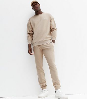 Stone Tie Waist Cuffed Joggers