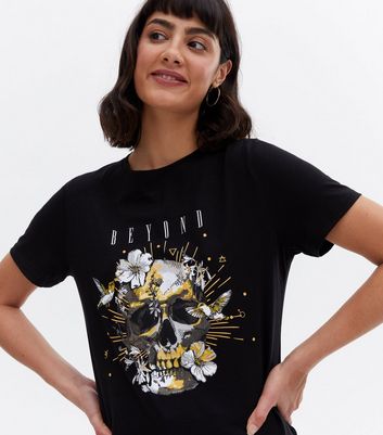 Skull t on sale shirt womens