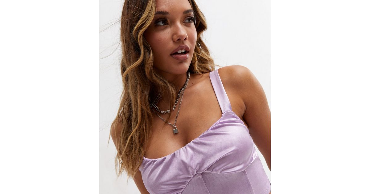 Evie Cowl Front Silk Feel Camisole Top
