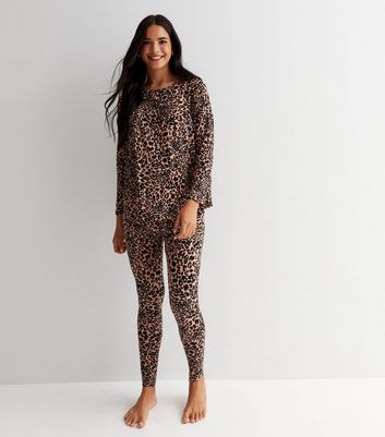 new look leopard print pyjamas