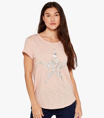 round hem t shirt womens