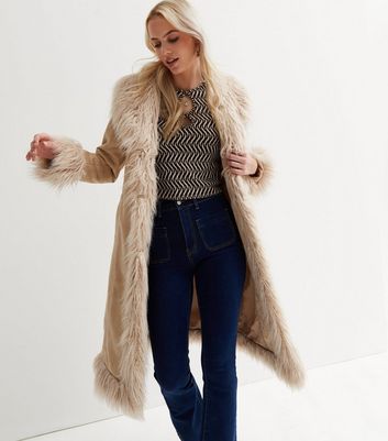 Ladies 2025 faux fur