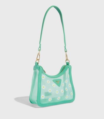 Skinnydip Green Daisy Cross Body Bag