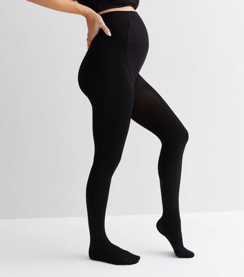 ASOS DESIGN Maternity new improved fit 80 denier black tights