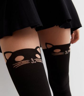 Cat shop knee leggings