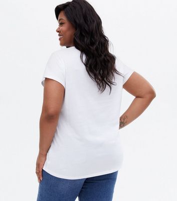 Click to view product details and reviews for Curves White Paris Logo T Shirt New Look. Click to view product details and reviews for Curves White Paris Logo T Shirt New Look.