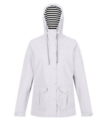 Striped sales waterproof jacket