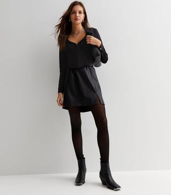 Black tights new outlet look