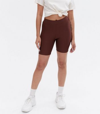 brown cycle shorts