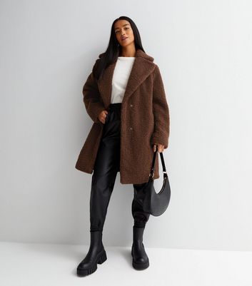 New look teddy deals coat