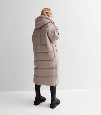 Petite long shop puffer jacket