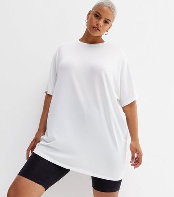 Plus Size White Oversized T-Shirt