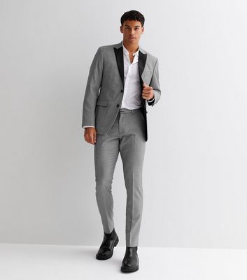 Buy Men Grey Slim Fit Check Formal Two Piece Suit Online  797274  Allen  Solly