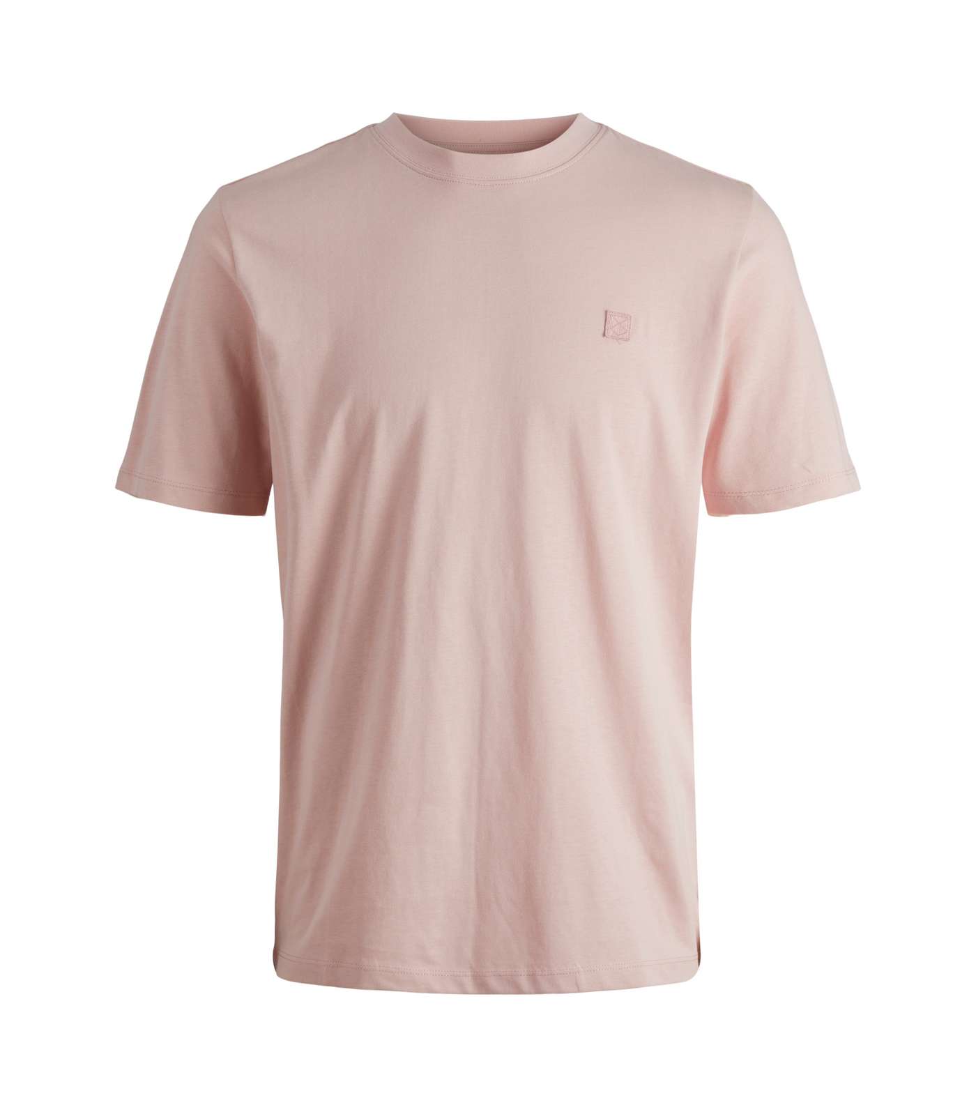 Jack & Jones Mid Pink Embroidered Logo T-Shirt Image 5