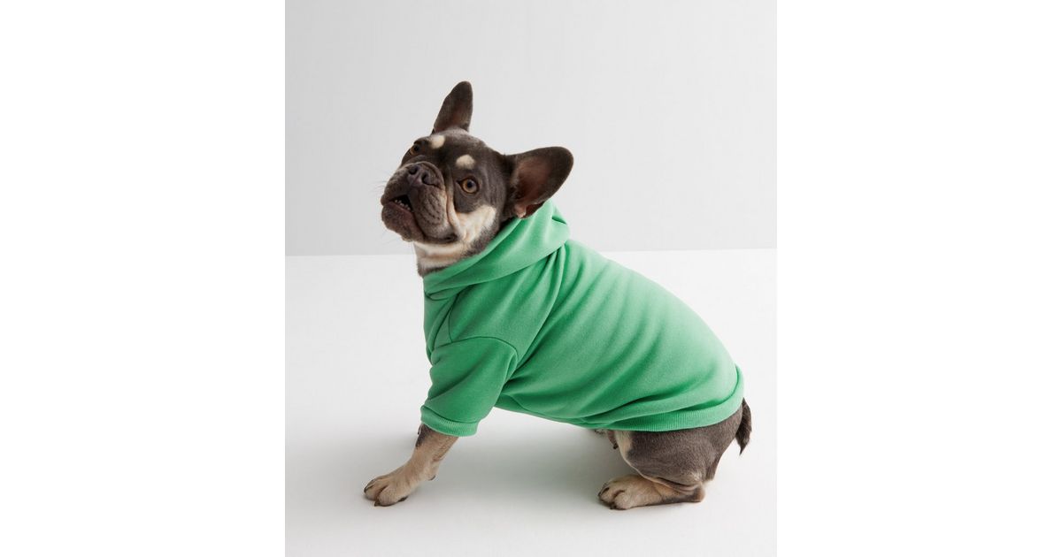 Green Dog Hoodie New Look