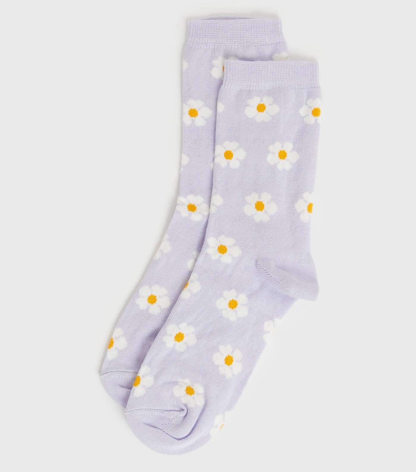 Lilac Daisy Socks