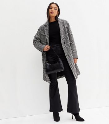 New look petite 2025 black coat