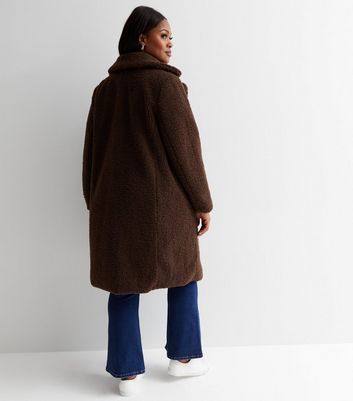 Missguided chunky hotsell borg teddy coat