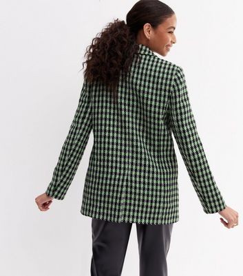 New look green sales check coat