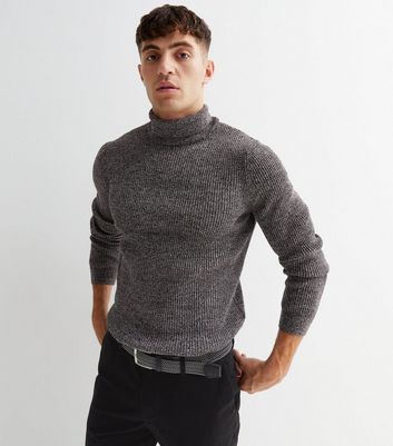 Ribbed hot sale jumper mens