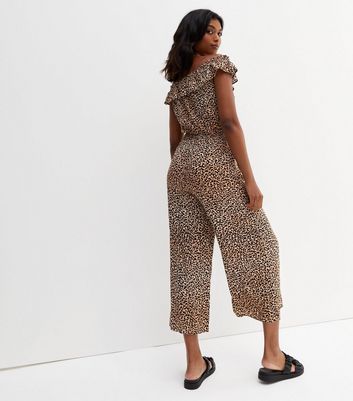 new look leopard print jumpsuit