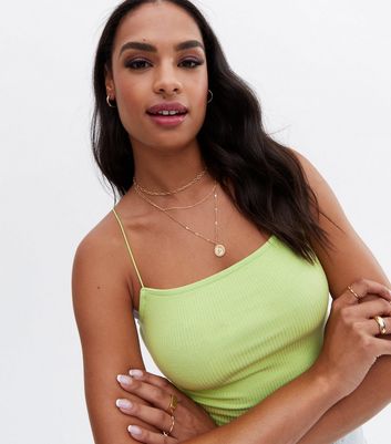 Neon green cheap bralette top