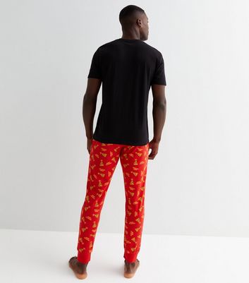 mens pajama jogger set