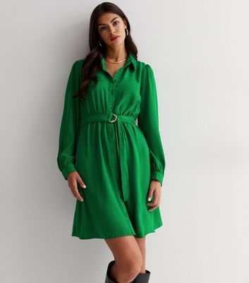 Light green shirt outlet dress