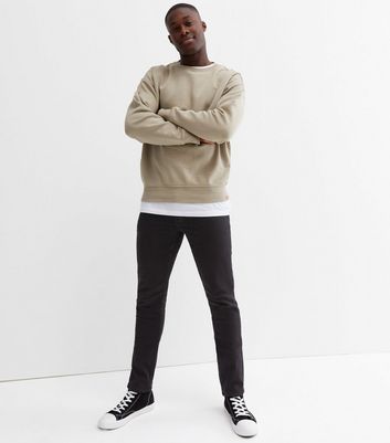 Only \u0026 Sons Black Slim Fit Jeans | New Look