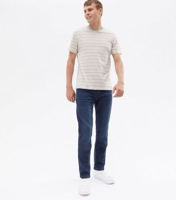 Blue Rinse Wash Slim Fit Jeans 