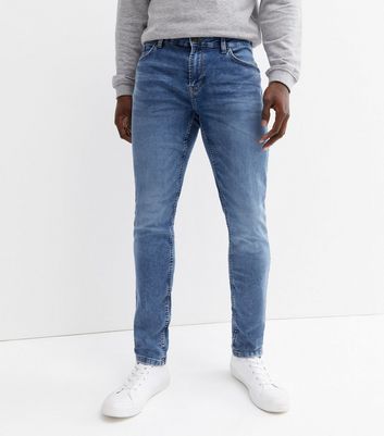shop for Men's Only & Sons Blue Slim Jeans New Look at Shopo