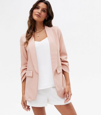 blazer blush pink